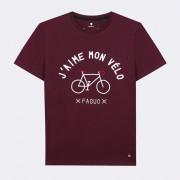 T-shirt Faguo arcy cotton jm mon vélo