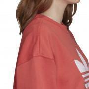 Sweatshirt à capuche femme adidas originals Trefoil Crew