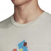 T-shirt ML adidas 8-Bit Badge of Sport
