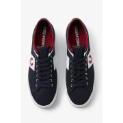 Baskets en twill Fred Perry Underspin tipped cuff
