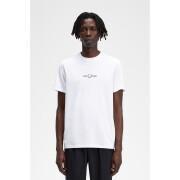 T-shirt Brodé Fred Perry
