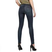 Jeans mi-long skinny femme G-Star 3301 Studs Mid