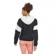 Sweatshirt à capuche femme Reebok Linear Logo French Terry Zip-Up