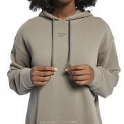 Sweatshirt à capuche femme Reebok Classics Natural Oversized