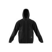 Sweatshirt à capuche adidas Sportswear Future Icons Corduroy Full-Zip