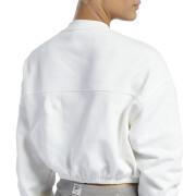 Sweatshirt femme Reebok Classics French Terry Cover-Up