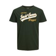 T-shirt col rond grande taille Jack & Jones Logo 2