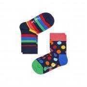 Chaussettes enfant Happy Socks 2-pack Stripe