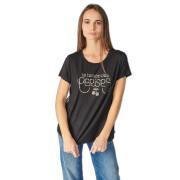 T-shirt  bi-matière femme Le Temps des cerises Zephi