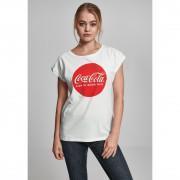 T-shirt femme grandes tailles Urban Classic coca cola round logo 