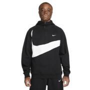 Sweatshirt à capuche 1/2 zip Nike Swoosh Fleece
