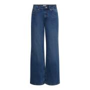 Jeans jambes larges taille haute femme Only Bianca Pim