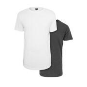 T-shirt Urban Classics Pre-Pack Shaped Long 2-Pack
