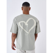 T-shirt brodé Project X Paris Street Heart