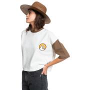 T-shirt femme Quiksilver Vintage Colorblock