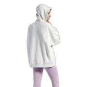 Sweatshirt à capuche oversize  long zippé femme Reebok Classics