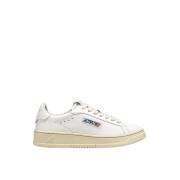 Baskets Autry Dallas Low Leather/Leather White/White