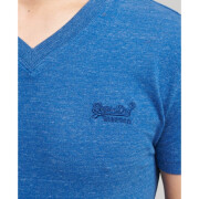 T-shirt col V coton bio Superdry Essential