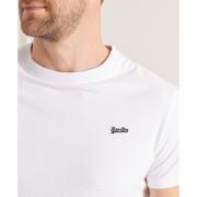 T-shirt en coton bio micro brodé Superdry