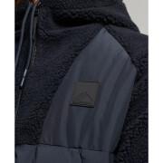 Sweatshirt à capuche zippé en polaire Superdry Mountain Hybrid