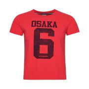 T-shirt ajusté imprimé femme Superdry Osaka