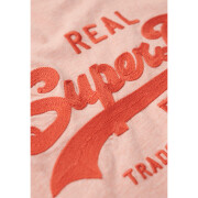T-shirt brodé femme Superdry Vintage Logo