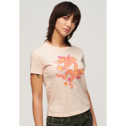 T-shirt femme Superdry x Komodo Dragon