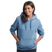 Sweatshirt à capuche en coton bio femme Superdry Essential Logo