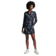 Robe chemise manches longues femme Superdry