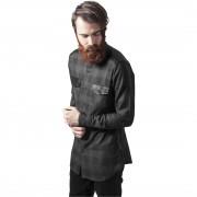 Chemise Urban Classic zip leather flanell