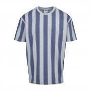 T-shirt Urban Classics printed oversized bold stripe (grandes tailles)