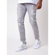 Jeans skinny avec empiècements style patch Project X Paris
