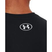 T-shirt avec bande camouflage sur la poitrine Under Armour