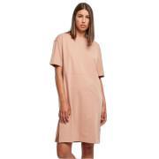 Robe t-shirt fendue oversize femme Urban Classics Organic (GT)