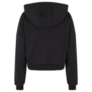 Sweatshirt à capuche court et zippé femme Urban Classics Cozy