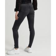 Jean taille haute skinny femme Superdry Superthermo