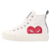 B52-3705-03 off white/red heart/off white