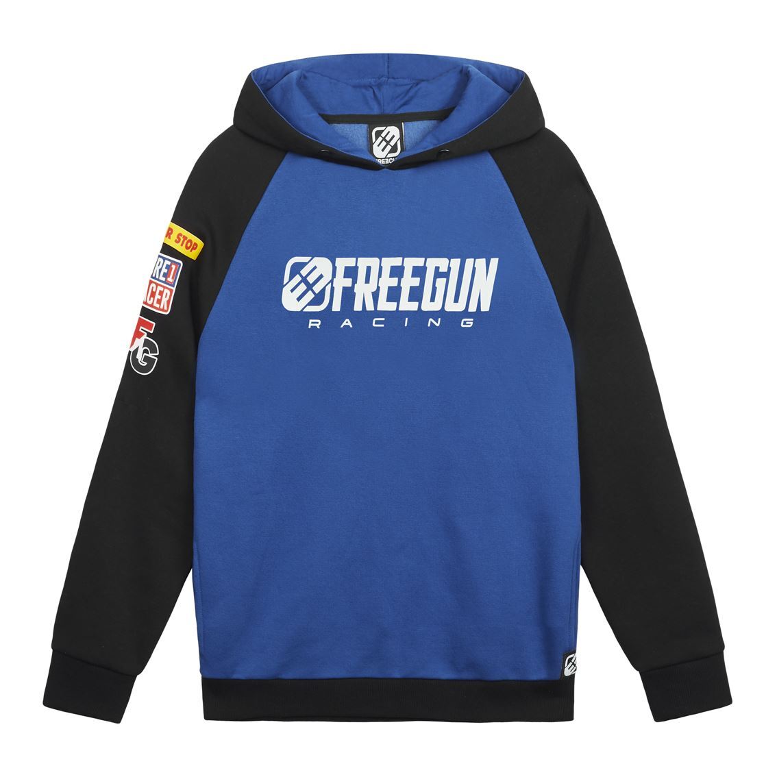 sweatshirt à capuche enfant freegun racing