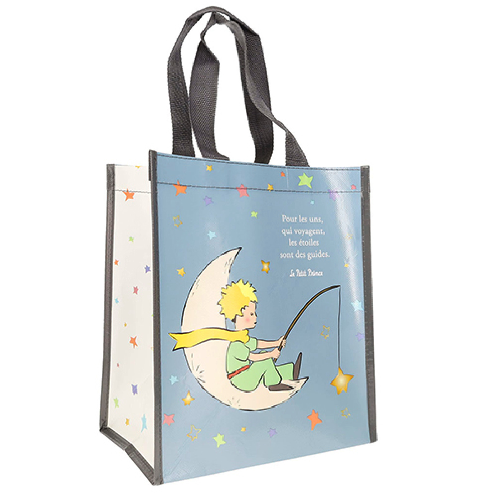 sac cabas en plastique kiub le petit prince pêche aux étoiles
