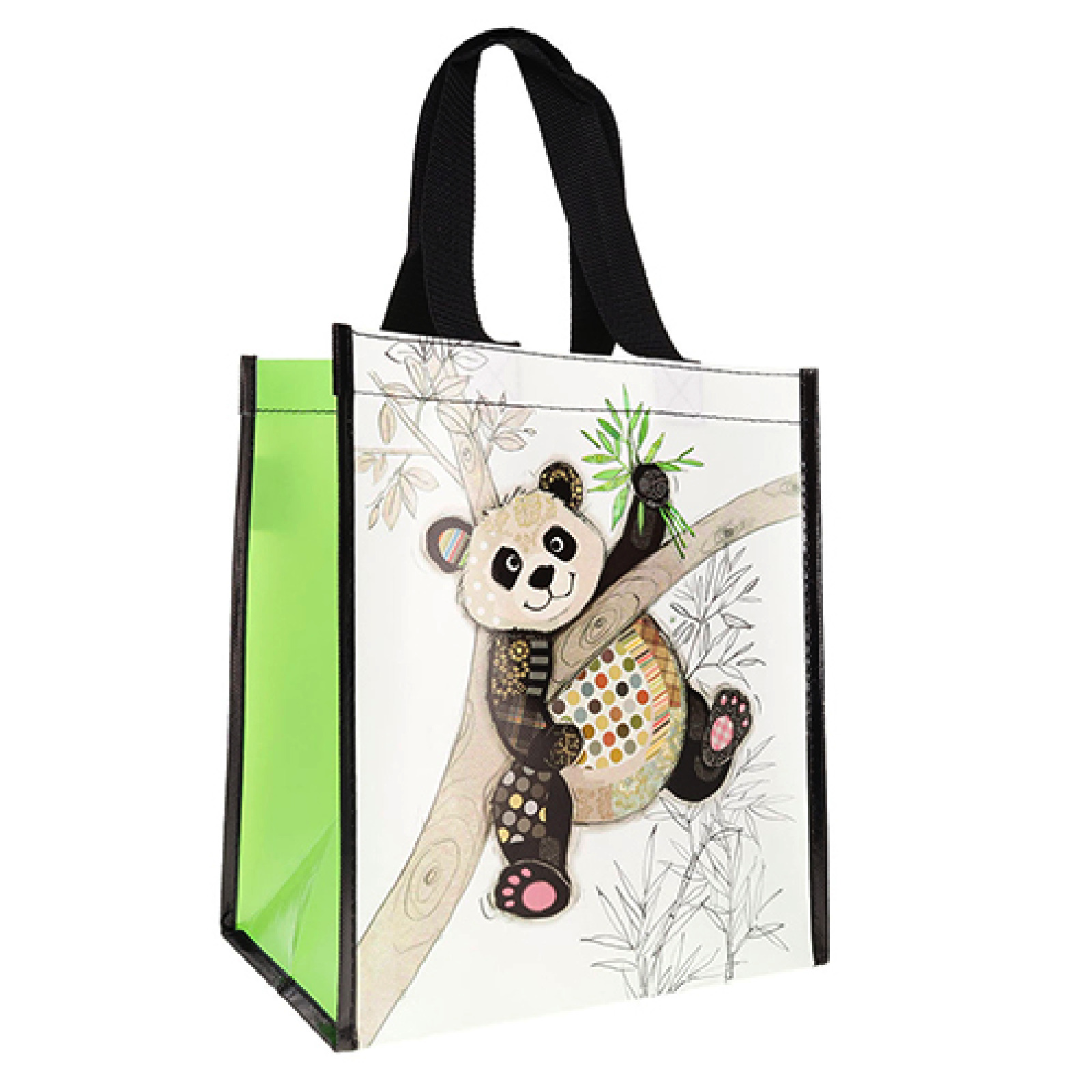 sac cabas en plastique kiub kook panda