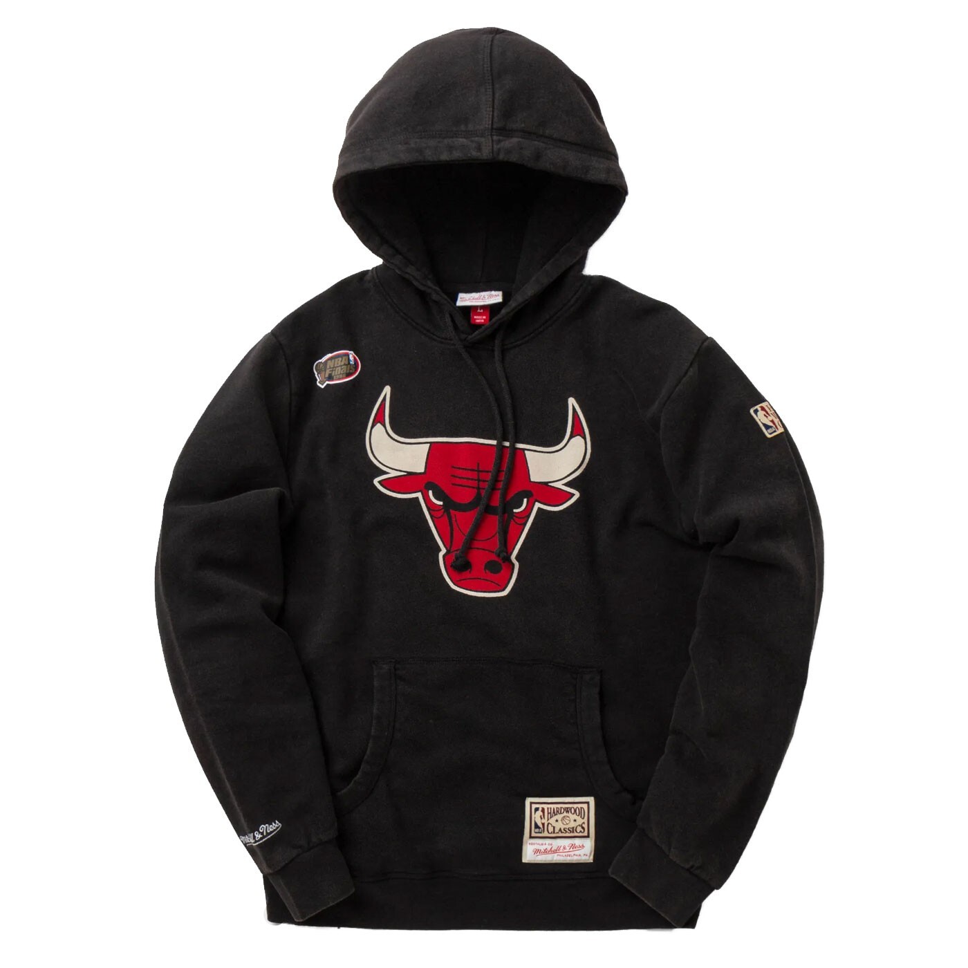 sweatshirt à capuche chicago bulls nba team logo