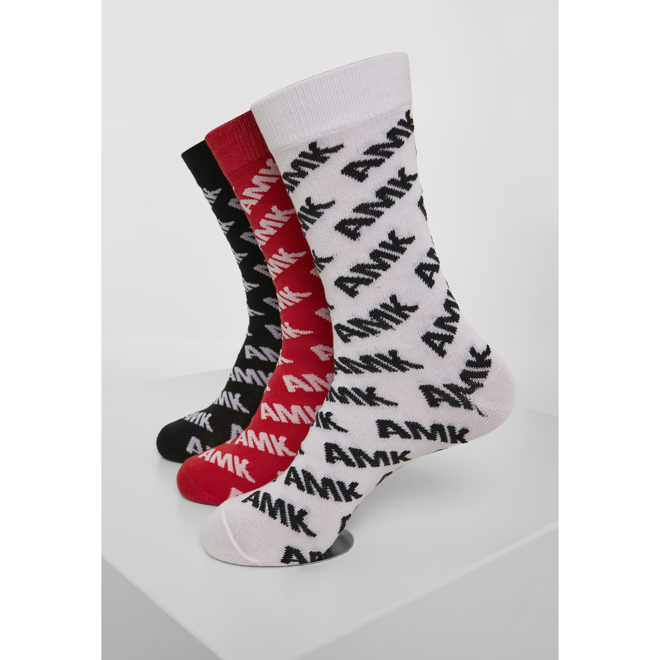 chaussettes mister tee allover 3-pa
