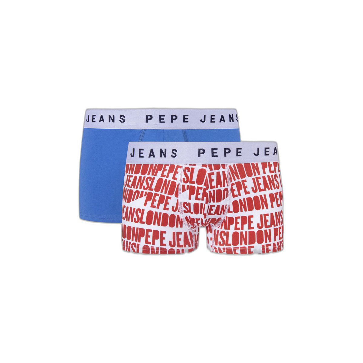 boxers pepe jeans jeans allover logo (x2)