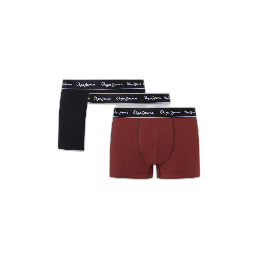 boxer pepe jeans solid (x3)