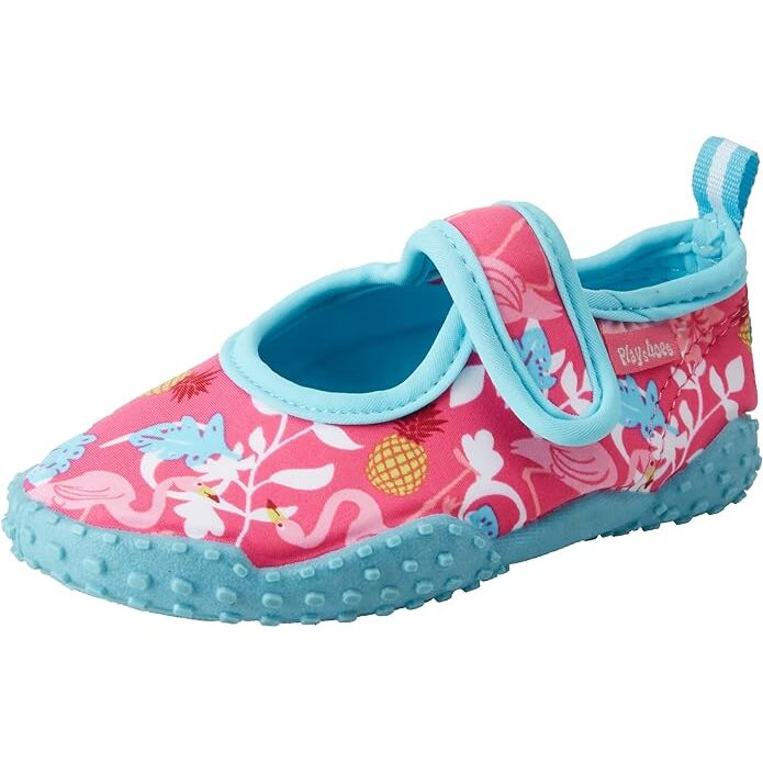 chaussures aquatiques bébé playshoes flamingo