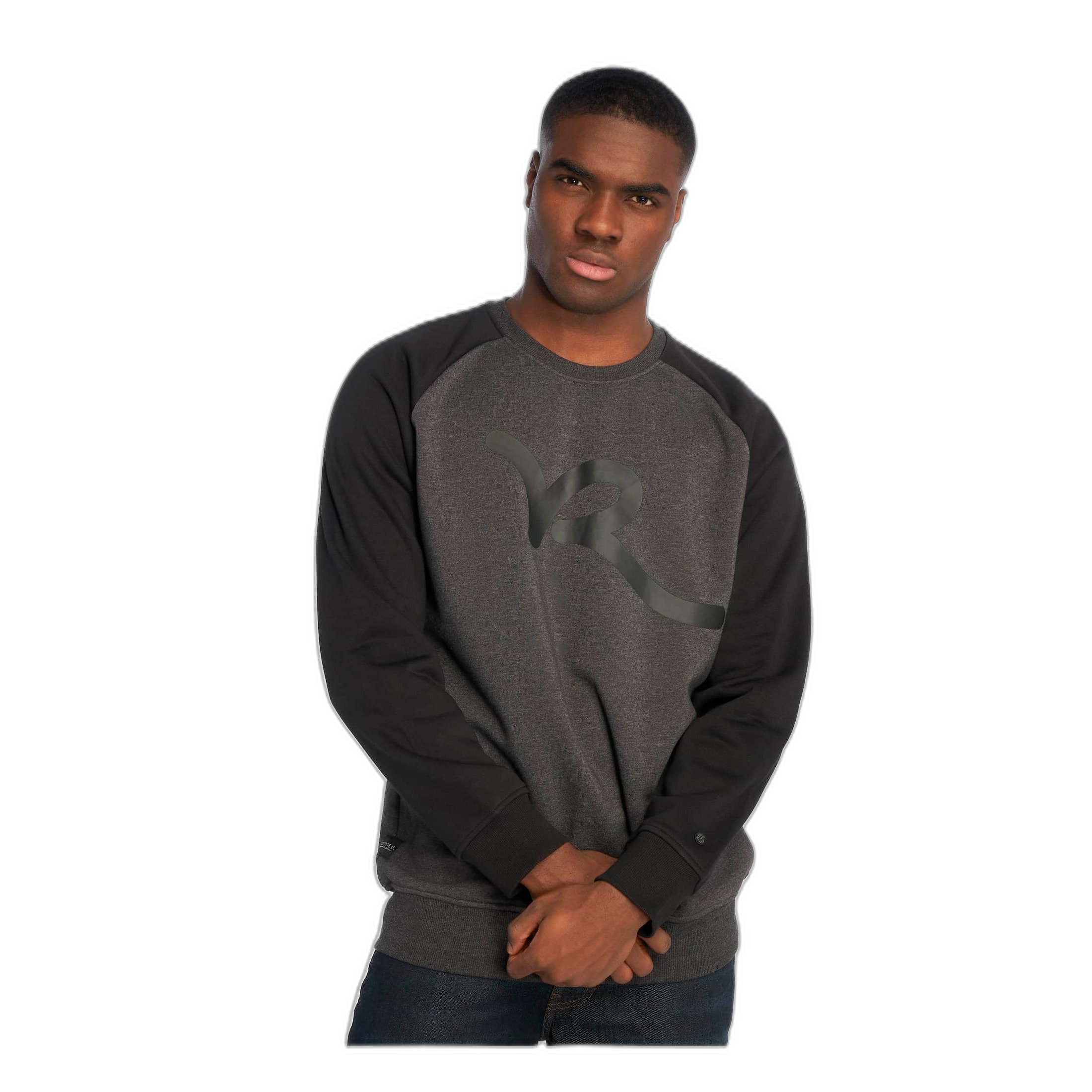 pull col rond avec logo rocawear