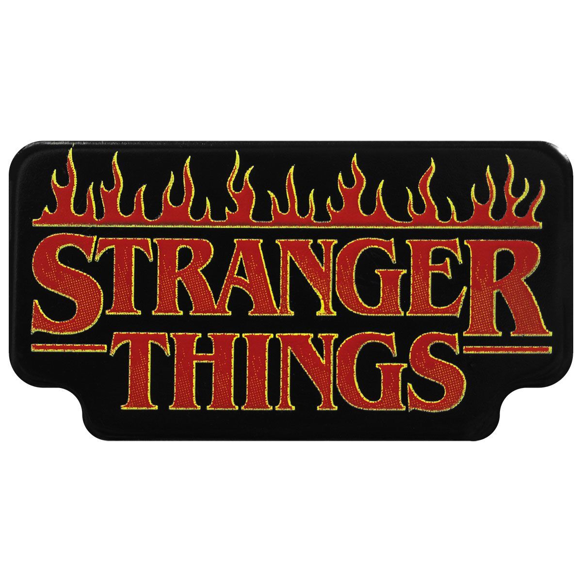 pins rock à gogo stranger things - fire logo
