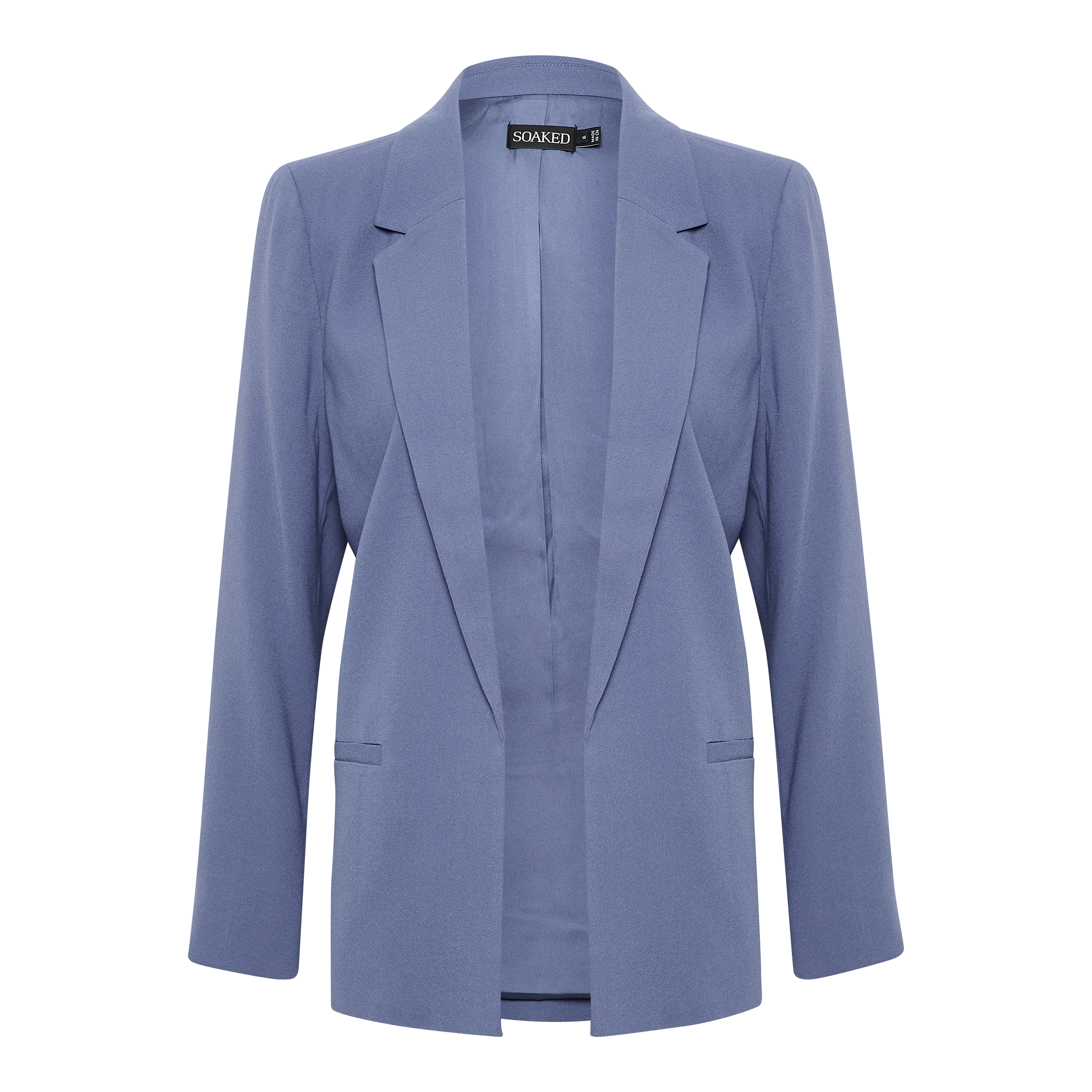 blazer manches longues femme soaked in luxury shirley