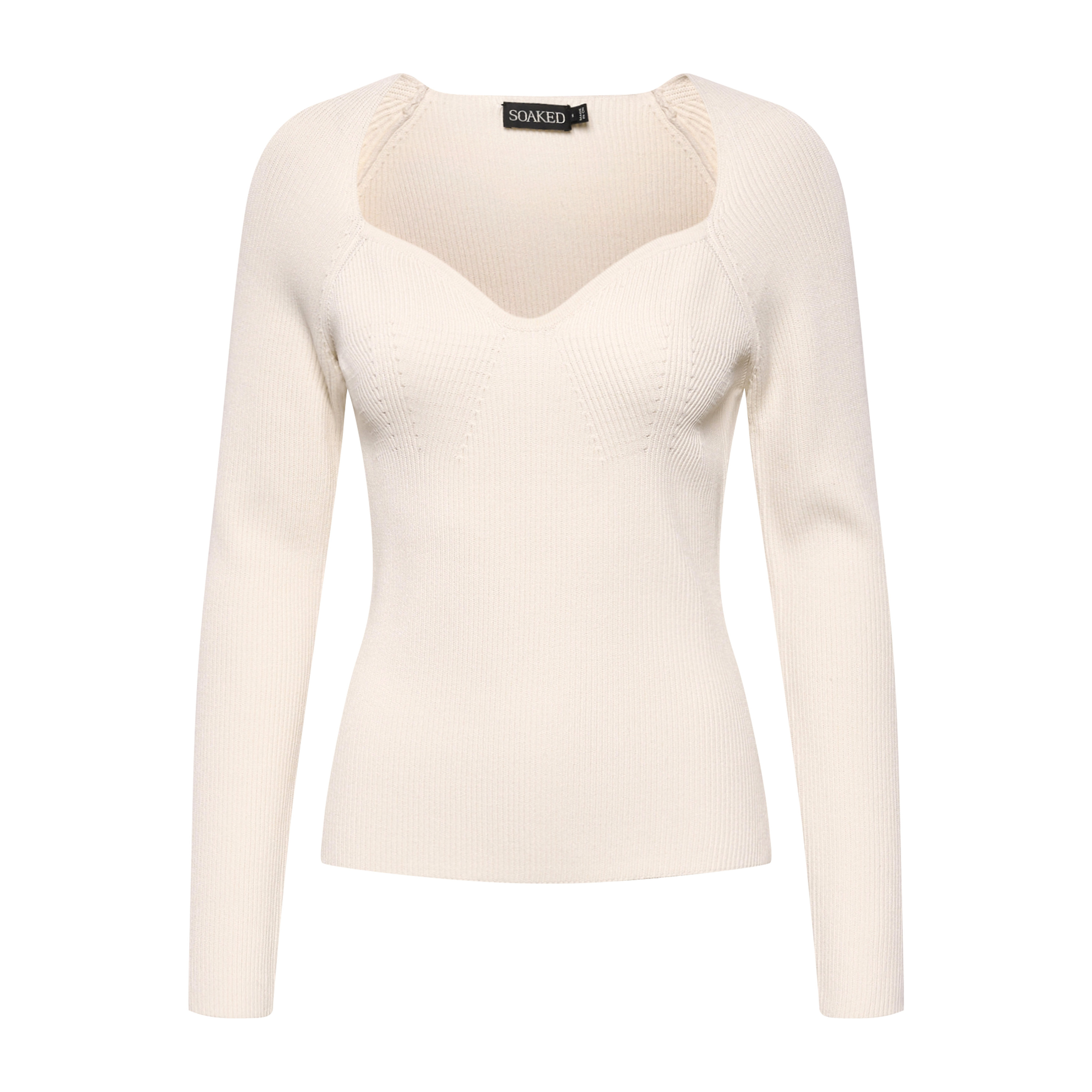 pullover manches longues femme soaked in luxury lua
