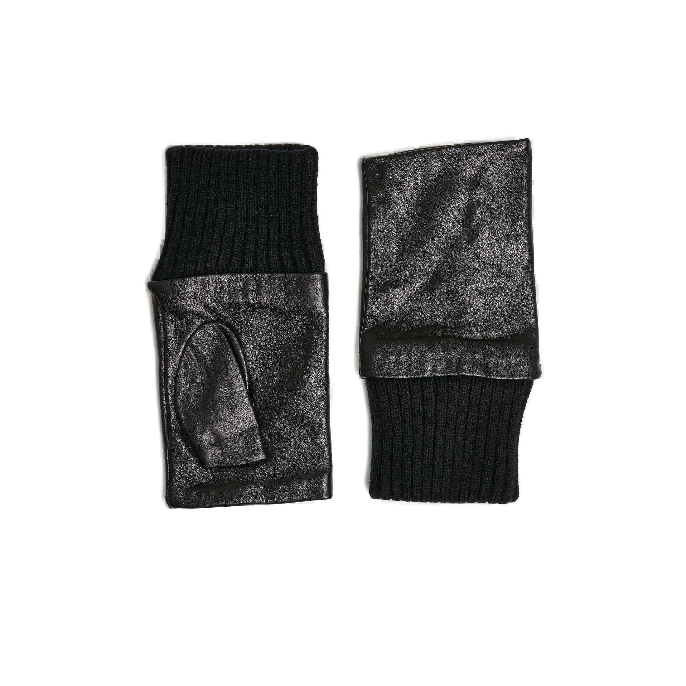 gants demi-doigts cuir synthétique urban classics